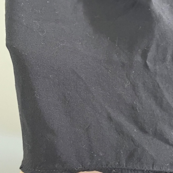 Torrid Top Women 14 Black Tank Lace Up Smocked Neutral Minimalist Boho Western - Picture 7 of 14